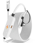 Syntech Link Cable With Charging 16FT Compatible Oculus/meta Quest 3S/3,. Fixed Price $31.34.