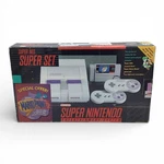Complete Super Nintendo Snes Set With Mario Paint, Mouse Controller, &. Fixed Price $550.00.