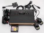 Atari CX-2600A 1980 Video Computer System Console W/controllers Paddles Game. Fixed Price $99.99.