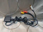 Official Oem Microsoft Xbox 360 Av Composite Audio/video Cable Rca Black Vgc. Fixed Price $5.49.