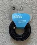 Ge 25FT Coaxial Cable Low-loss RG-59 With "f" Plugs Each End Video New. Fixed Price $14.99.