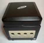 Black Nintendo Gamecube Console + Intec Portable Lcd Screen Attached. Fixed Price $379.95.