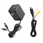 Audio Av Rac Cable Cord Adapter+ Power Supply For Sega Genesis Model MK-160. Fixed Price $10.99.