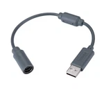 Usb Breakaway Cable For Xbox 360, Adapter Cord Dongle 9 Inches, Grey. Fixed Price $9.07.