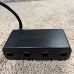 Hyperkin 4-PORT Controller Adapter For Gamecube Compatible With Nintendo Wii. Fixed Price $13.00.