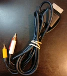 Official Oem Microsoft Xbox 360 Av Composite Audio/video Cable Rca. Fixed Price $5.45.