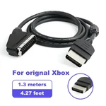 1.3M High-quality Composite Video On Sync Rgb Scart Cable For SATURN/MD/XBOX/PS1. Fixed Price $60.14.