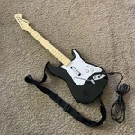 Xbox 360 Rock Band Harmonix Fender Stratocaster Wired Guitar Hero 822152. Fixed Price $49.99.