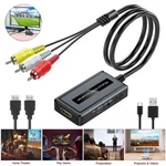 Rca To Hdmi Converter Compatible Vcr,vhs, Dvd Analog Composite Adapter *. Fixed Price $17.99.