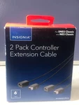 New Insignia 2-PACK 6' Extension Cable For Nintendo Snes Classic Controllers. Fixed Price $6.00.