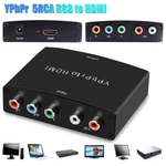 Ypbpr To Hdmi Adapter Component R/l Audio Converter 1080P Video For PS3 Xbox Dvd. Fixed Price $12.99.
