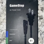 Gamestop Power Cord 6FT Black 2-PIN Connector For Playstation Xbox Console. Fixed Price $9.99.