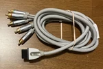 Rocketfish Nintendo Wii Component Video Cable Gold Connector Av Cord. Fixed Price $25.00.