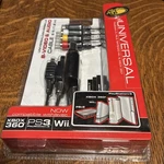 Mad Catz Universal S-video & Audio Cable Xbox Wii PS2 Playstation Nib Sealed. Fixed Price $24.94.