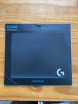 Logitech G440 Hard Gaming Mouse Pad - Black Logo 13.39"LX11.02"W Rubber. Fixed Price $19.99.