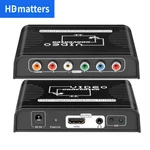 Rca Component Video Ypbpr+digital/analog Coaxial Audio To Hdmi Converter Adapter. Fixed Price $23.71.