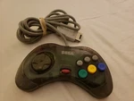 F/s Sega Saturn Clear Black Controller Cool Pad Skeleton HSS-0101 Japan Used. Fixed Price $47.96.