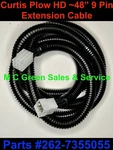 Curtis Snow Plow 48" 9 Pin Controller Hd Extension Cable Cord Brand New Usa Made. Fixed Price $49.95.