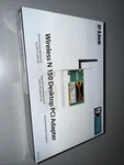 New D-link Wireless 150 Desktop Pci Adapter, DWA-525. Fixed Price $19.99.